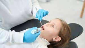 Pediatric dental cleaning
