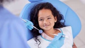 Pediatric dental exam